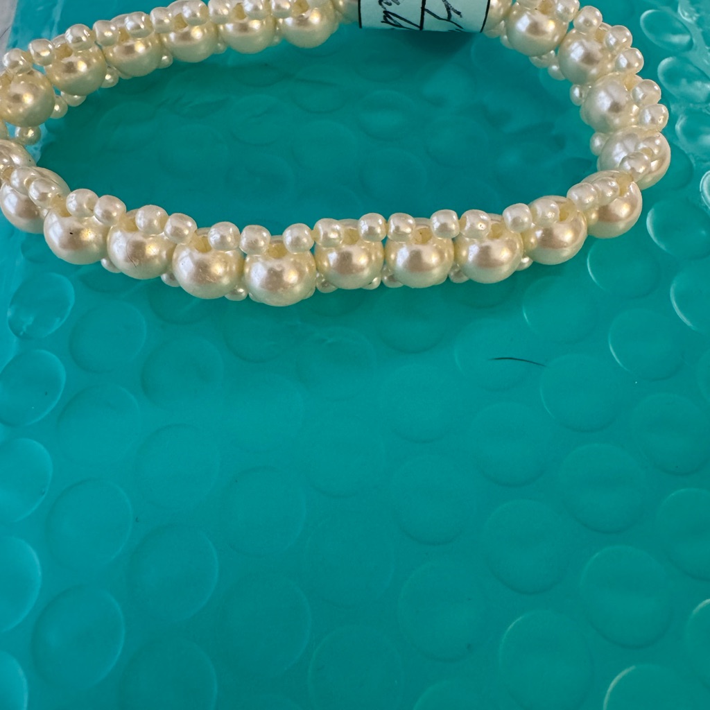 Beautiful Pearl Beaded Bracelet